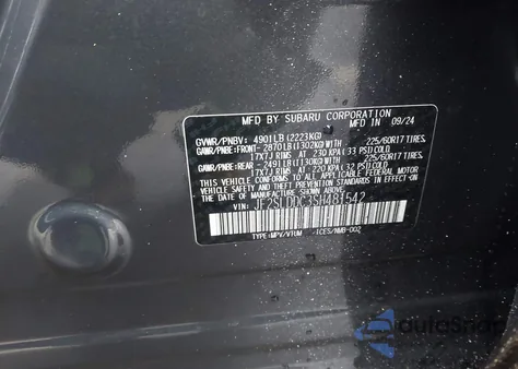 2025 Subaru Forester Premium z USA, uszkodzony, nr VIN JF2SLDDC3SH481542